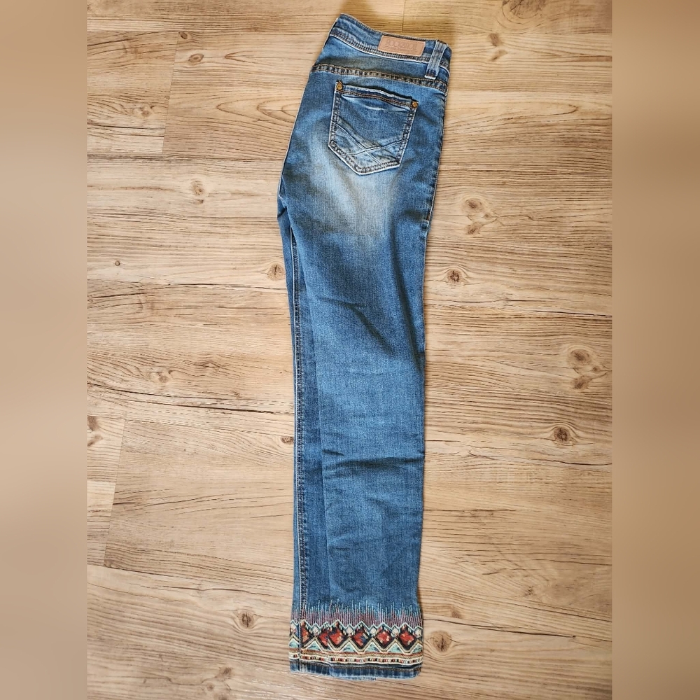 Rock & Roll Cowgirl Mid Rise Skinny Jeans💖🐎 28